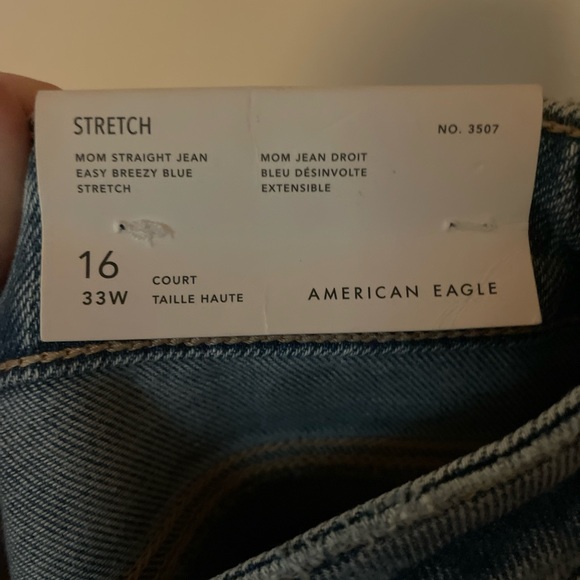American Eagle Mom Straight Leg Jeans - Picture 2 of 2